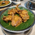 Delicious fried chicken with traditional secret recipe from Indonesia