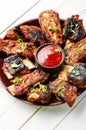 Delicious fried ribs Royalty Free Stock Photo