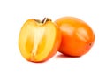 Fruit persimmons Royalty Free Stock Photo