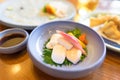 Delicious fugu sashimi Royalty Free Stock Photo