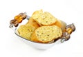 Delicious garlic bread Royalty Free Stock Photo