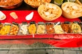 Delicious Garlic, Spread And Bread At Market In Southen France