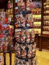 The famous Printen of Aachen, delicious gingerbread in a store Royalty Free Stock Photo