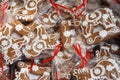 Delicious gingerbread cookies