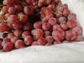 Delicious grape in the basket