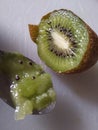 A delicious green fruit kiwi