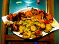 Delicious Grilled Tandoori of Assorted Meats