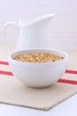 Delicious and healthy granola cereal