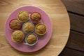 Delicious and healthy homemade vegetable muffins