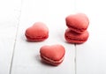 Delicious heart shaped cookies handmade