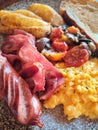 A delicious hearty breakfast platter to start the day