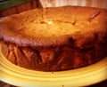 Delicious home baked orange cake