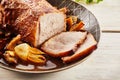 Delicious home cooked German roast veal Royalty Free Stock Photo