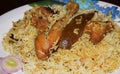 Homemade Delicious Indian chicken Biryani