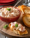 Lobster Salad with Toasted Baguette