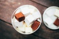 Delicious Homemade Marshmallows - Chocolate, Papaya, Vanilla and