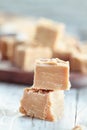 Delicious Homemade Peanut Butter Fudge Royalty Free Stock Photo
