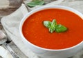 Delicious homemade tomato soup