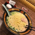 Delicious Ichiran ramen. Ichiran is a Japanese ramen food-service business specializing in tonkotsu ramen