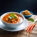 Delicious Indian curry - ai generated image