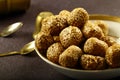 Delicious Indian sweets- sesame balls, Royalty Free Stock Photo