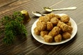 Delicious Indian vegetarian sweets- sesame balls,