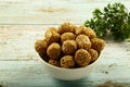Delicious Indian vegetarian sweets- sesame balls,