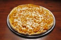 Delicious Italian Buffalo Chicken Pizza Royalty Free Stock Photo