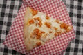 Delicious Italian Buffalo Chicken Pizza Royalty Free Stock Photo