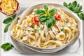 Delicious Italian cheese pasta