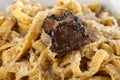 Delicious italian pasta. Homemade traditional italian cuisine Royalty Free Stock Photo