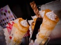 Delicious Japanese crepes