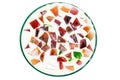 Delicious jelly cake Royalty Free Stock Photo
