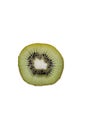 Delicious juicy halved fresh kiwifruit Royalty Free Stock Photo