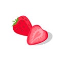 Delicious and Juicy Stawberry Royalty Free Stock Photo