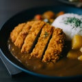 Delicious katsu curry