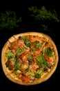Delicious Kebab Beef Pizza...yammmmy