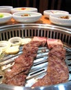 Delicious Korean barbecue Royalty Free Stock Photo