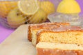 Delicious lemon pound cake