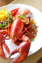 Delicious lobster Royalty Free Stock Photo