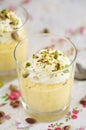 Delicious mango mousse