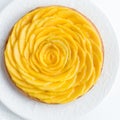 Delicious mango tart