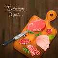 Delicious Meat Background