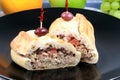 Delicious mediterranean tuna sandwich Royalty Free Stock Photo