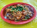 Delicious Mee Goreng Basah, known as Floody Mercury Fried Noodle