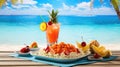 delicious menu food background