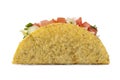 Delicious mexican taco Royalty Free Stock Photo