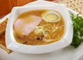 Delicious miso ramen. Royalty Free Stock Photo