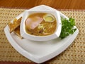 Delicious miso ramen. Royalty Free Stock Photo