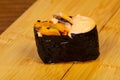 Delicious mussel roll